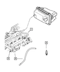 Genuine Mopar Pcv Valve Hose 5047034AA New. Price: $25.19.