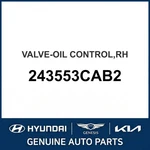 2006-2018 Kia Cadenza Valve-oil Control Oem New 243553CAB2. Price: $110.17.