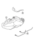 Genuine Mopar Fuel Tank Strap Right 5278012AD New. Price: $64.88.