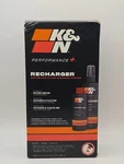 New K&n Air Filter Cleaning Kit, Squeeze Red, Service KIT-99-5050, Recharger. Price: $21.92.