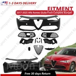 Fit 2017-2025 Alfa Romeo Giulia Front Complete Bumper Kit W/ Grille Brackets New. Price: $1474.99.
