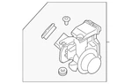 Genuine Mazda Engine Air Intake Hose Adapter PEES-13-20Z New. Price: $61.32.