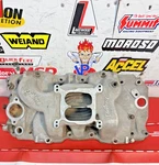 Bbc Chevy 396 V8 Vintage Edelbrock Aluminum Intake Manifold Rectangle Port C427X Used. Price: $199.99.