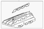 Genuine Gm Engine Cover 12731708 New. Price: $204.82.
