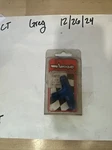 FCM2122 Aeroquip Aluminum Blue Anodized Male Branch Tee (AN825) -06 X 1/4 New. Price: $5.85.