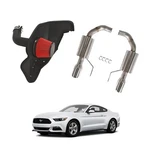 Cold Air Intake Kit + Axle Back Exhaust 2015-2017 Ford Mustang V6 3.7L S550 New. Price: $1420.00.