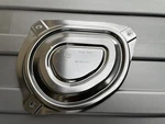 2017 - 2023 Jeep Fuel Tank Access Cover Mopar 68246935AA Oem Compass Used. Price: $15.00.
