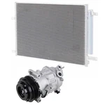 Ac Compressor W/ A/c Condenser Drier For Chrysler 200 2015 2016 2017 New. Price: $385.41.