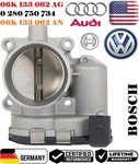 Genuine Bosch Throttle Body For 2018-22 Volkswagen & Audi 2.0L # 06K 133 062 Remanufactured. Price: $105.00.