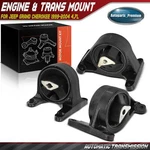 3X Engine Motor & Transmission Mount For Jeep Grand Cherokee 1999-2004 4.7L Auto New. Price: $132.39.