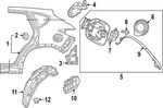 Genuine Mazda Fuel Filler Housing VA40-42-420E New. Price: $81.20.