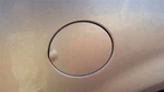 Fuel Filler Door Fits 06-10 Mercury Mountaineer Oem Silver Used. Price: $59.99.