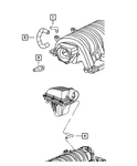 Genuine Mopar Pcv Valve 5037831AA New. Price: $42.16.
