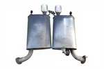 2009-2012 Lexus ES350 Exhaust Muffler Right/left Set 17440-31021, 17430-31521, Used. Price: $220.04.