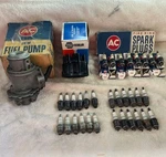 1953-1954 Chevrolet Corvette 6 Ac 9797 Fuel Pmp, 43 Nos, Distributor Cap Used. Price: $130.00.