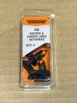 QTY.4 Dorman 963-122D Push-type Rocker & Fender Liner Retainer 3/8 In. New. Price: $22.00.