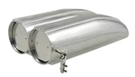 Mr. Gasket 8008MRG Air Scoop Double Barrel Shotgun Style Polished Aluminum New. Price: $665.95.