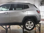 2018 Jeep Compass Gas Fuel Filler Door Lid Cover Silver Used. Price: $90.00.