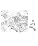 Genuine Mopar Pcv Hose 5184631AE New. Price: $32.26.
