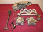 Alfa Romeo 1600 Weber 40 Dcoe 24 Carb Set-up Intake Plenum 105.02.08.210.02 Used. Price: $2499.00.