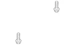 Genuine Ford Fuel Tank Strap Bolt W714875S450 New. Price: $8.40.