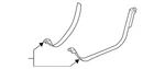 Genuine Nissan Fuel Tank Strap 17407-1HK0A New. Price: $19.42.