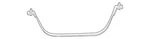 Genuine Mercedes-benz Tensioning Strap 167-470-98-00 New. Price: $36.90.