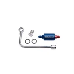 Edelbrock 8134 Single-feed Fuel Line/filter Kit, -6 An Male Inlet New. Price: $50.95.