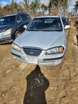 Elantra 2006 Fuel Filler Door, Silver Used. Price: $50.00.