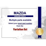 Genuine Mazda Pipe Clutch - Multiple Part Numbers New. Price: $27.91.