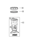Genuine Mopar Fuel Filter Kit 4897498AA New. Price: $56.48.