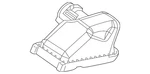 Genuine Nissan Air Cleaner Cover 16526-1HK0A New. Price: $84.50.