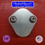 Aluminum Fuel Pump Block-off Plate 1/8" Willys Jeep Mb CJ2A CJ3A CJ-3B CJ5 CJ6 New. Price: $12.00.