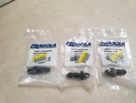 Lot Of Fragola 483206-BL Straight Bulkhead Fitting An Black New. Price: $20.00.