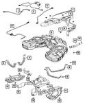 Genuine Mopar Fuel Tank Strap 4578793AC New. Price: $48.44.