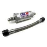 Nitrous Express 15610 -6AN Pure-flo Filter W/7" Braided Line New. Price: $84.80.