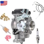 Carburetor For Keihin Harley Davidson Cv 40 27421-99C Throttle Cable 51" New. Price: $66.95.