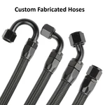 Custom 6AN 8AN 10AN Stainless Braided Cpe Fuel Hose Oil Cooler Line With Fitting. Price: $52.76.