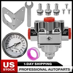 12-804 Adjustable Low Fuel Pressure Regulator With Gauge, Fits Holley Carburetor New. Price: $38.19.