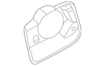 Genuine Nissan Fuel Filler Housing G8120-5EFMA New. Price: $151.79.