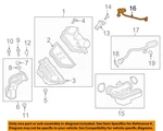 Cadillac Gm Oem 2016 Cts 3.6L-V6 Air Intake-pcv Tube 12655013 New. Price: $34.34.