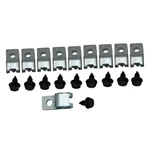 Fuel Line Clip Clamp Bracket Kit 3/8" With Return 1969-70 Chevrolet Impala 20PC New. Price: $44.00.