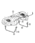 Genuine Mopar Heat Shield Kit 5140548AA New. Price: $204.73.
