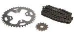 Honda ATC350X, 1986, O-ring Chain And Sprocket Set New. Price: $71.99.