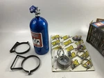 05130NOS Single Fogger Wet Nitrous System +75 Hp Max - With 10 Lbs. Bottle New. Price: $999.95.