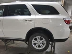 2012 Dodge Durango Gas Fuel Filler Door Lid Cover White Used. Price: $90.00.