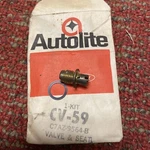 1967 Ford Autolite C7AZ-9564-B Valve & Seat Carburetor CV-59 New. Price: $15.00.
