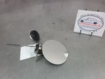 2003-06 Chevy Ssr Fuel Filler Gas Tank Door Lid, Silver Oem Used. Price: $59.95.