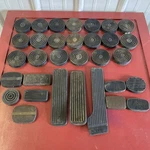 1930' 40' 50' Assorted Gas Brake Clutch Pedal Pad Lot (32) Vintage Used. Price: $34.99.