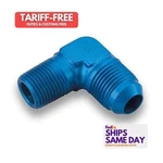 Earls 982212ERL, One Blue Aluminum 90 Deg #12 3/4 Npt Adp Performance Parts New. Price: $78.22.